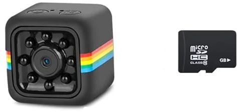 SQ11 Mini Wireless Sport Camera, 1080P HD Night Vision Camcorder, Micro DVR, DV Video + 128G Micro SD Card