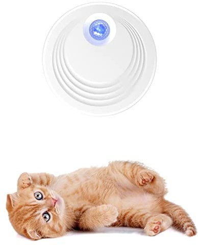 MKNZOME Cat Litter Deodorizer, Smart Pet Smell Eliminator, 99% Deodorization, USB Powered, 15-Day Battery Life, Mini Pet Air Purifier to Purify Odor from Cat Litter Box Restroom Wardrobe & Small Area