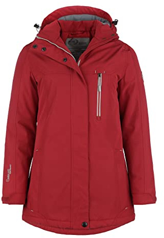 Blue Wave Damen Funktionsjacke Carla mit Wattierung in Rot, Größe 42