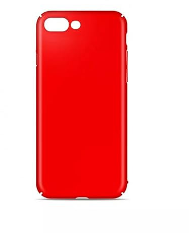 ERT GROUP Premium Matte Mobile Phone Case for iPhone 7 Plus / 8 Plus Red