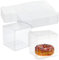 aghoer 60 Stück Geschenkbox, Wiederverwendbar Geschenkbox Durchsichtig 5 × 5 × 5 cm, Süßigkeiten Box, für Hochzeit, Party, Baby Dusche
