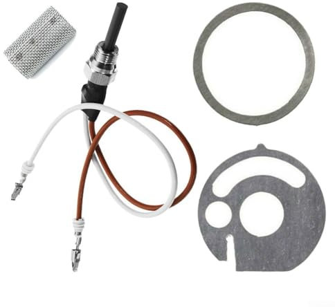 Puupaa 1 Stück Auto Luft Diesel Dichtung mit Keramik Glühkerzen-Kit 12V für Hydronic D4WS, 5WZ, D5WS