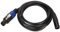 Câble D'extension Speakon vers XLR Prise Audio Speakon Mâle vers XLR 3 Broches Mâle avec Verrou Tournant pour Amplificateur DJ PA Stage, 1,8 M