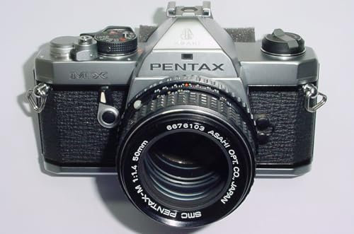 Vintage film camera for Pentax MX 35mm Film SLR Manual Camera with 50mm F/1.4 SMC Lens