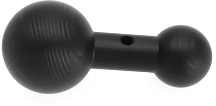 The Lord of the Tools Adaptateur à Bille 25mm / 1 à 17mm pour Bras à Double Douille de Taille B Compatible avec Garmin 17mm Bras de Tige d'extension de Montage GPS Pivotant
