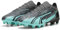 Puma Ultra Match FG/AG, Zapatillas Unisex Adulto, Gris Blanco Aqua, 44.5 EU