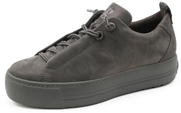 Paul Green Damen Pauls, Frauen Low-Top Sneaker,Halbschuhe,straßenschuhe,Strassenschuhe,Sportschuhe,Freizeitschuhe,Turnschuhe,Grau (Iron),41 EU / 7.5 UK