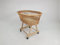 WIKLINOPOL IRENEUSZ ZYGMUNT WICKER WOOD BABY 2000 EU Stubenwagen aus Weide, Braun, Retro-Bettchen, Bollerwagen mit Untergestell aus robuster Buche
