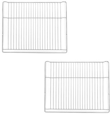 MIRTUX 2 x Ofenrost, Maße: 46,5 x 37,5 x 2,2 cm, Originalcode 574876, passend für Modelle von Siemens Neff Bosch Constructa Balay 00574876 HZ334000 CZ1432X1 etc.