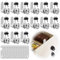 APACALI 16PCS Cam Lock 30mm, Cabinet Locks with Keys, Locker Locks with Key, Security Mailbox Locks, Stainless Steel Locker Locks for Drawer, Mailboxes, Letter Box