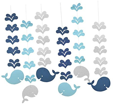 LABRIMP Kindergarten-Dekorationen 6 Stück Glitzer-papieranhänger Für Sicheres Decken- - Tür- Und Fensterdekor Im Klassenzimmer