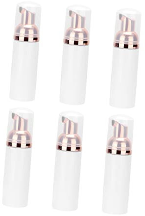Baluue 1 Satz Gesichtsreiniger Flasche Flüssigkeitsbehälter Für Toilettenartikel Leere Schaumpumpflasche Schäumender Gesichtsreiniger Spender Für Ätherische Öle Schaumflasche Golden 6st