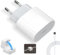 Sanario iPhone Ladekabel, Schnellladekabel iPhone mit 1M Kabel 20W Ladegerät für iPhone 14 13 12 11 Plus/Pro/Pro Max/X/XR mit Kabelhalter Magnetisch (1Pcs)