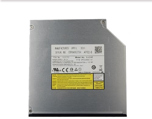 JOYIN-BURN UJ-240 UJ240 6X Blu-RAY Burner BD-RE CD DVD Rewriter Interno 12.7mm SATA Bandeja de Carga Unidad Portátil con Bisel para Dell Optiplex 7020 3060 3050 y para HP Pavilion dv4 dv5 dv6 dv7 dv8