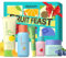 QUIYUM Coffret Set de Soin de la Peau aux Fruits, Kit Hydratant Visage 5 Pièces pour Femmes et Adolescents avec Nettoyant, Tonique, Sérum, Crème Contour des Yeux et Crème Hydratante