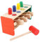 Perfeclan Schlagen Bank mit Hammer Fine Motor Skills Lernfarbe Erkenntnis Holzhammer Spielzeugentwicklung für Kinder Jungen Mädchen