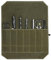KAIYAYA Sac à Couteaux de Chef Portable Pochette Couteau avec 7 Ompartiments Sacoche à Couteaux pour Couteaux de Cuisine Sac à Couteaux en Toile Cirée pour Camping Randonnée Cadeau