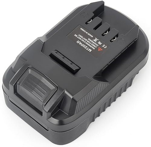 MT20PAR - Adattatore per batteria Makita su per utensili elettrici Parkside – per Makita 18 V BL1860 BL1850 BL1840 agli ioni di litio – per Parkside 20 V serie XTeam utensili elettrici