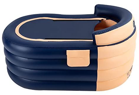 Baignoire gonflable pour adulte - Baignoire pour bain d'eau chaude avec pompe à air sans fil