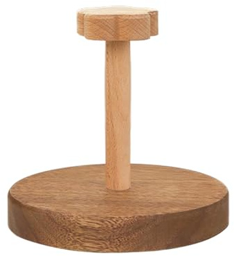 Wooden Cup Dispenser - Cardboard Cup Holder | Wooden Drink For Drinks Decorative Cardboard Cup Holder For Bedside Table, Bathroom, Countertop, Kitchen, Camping, Coffee Bar, Sleeps