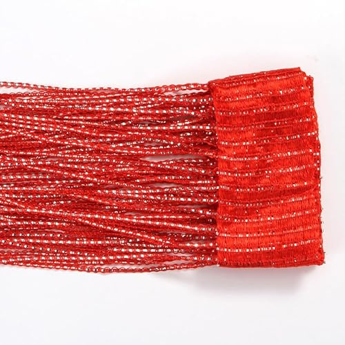 Vorhänge, Fadenvorhang Raumteiler Multicolor DIY Home Decor 100x200cm(04)