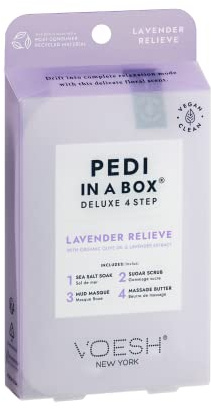 Voesh Pedi in a Box (4 Step) - Lavender Relieve