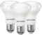 paul russells E27 Spotlight 8.5W LED Reflector R63 Light Edison Screw, 60W Equivalent Bulb, 806 Lumen, 6500K Daylight, Frosted 120° Beam Angle ES Energy Saving Lightbulbs, 3 Pack