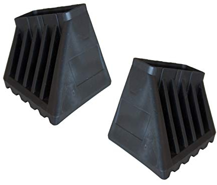 1 Paar Fußkappen XL 50x20mm I schwarz Monto Krause 202024