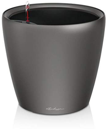 Lechuza Pflanztopf Classico LS 21 anthrazit metallic 16023