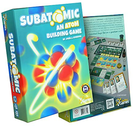 Genius Games Subatomic - An Atom Building Card Game - Educational Physics Learning Toy for Children - 2-4 Players - Age 10 Plus - Quick Play - Fun Kids STEM Strategy Resource - Learn Science 07