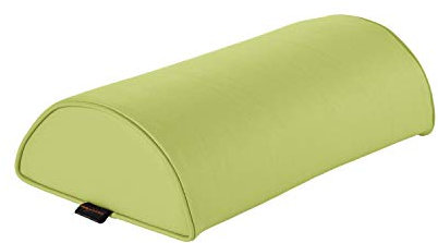 Pader Medi Tech Halbrolle I Knierolle aus Polyetherschaumstoff I Lagerungsrolle mit Kunstlederbezug und Kedernähten I 50 x 25 x 12,5 cm I in 20 Farben verfügbar (Lindgrün)