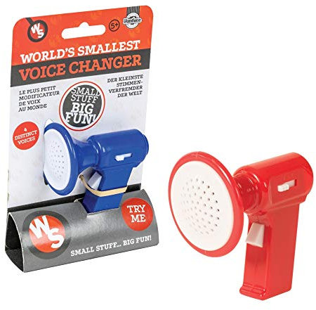 WW Global Mens Ladies Boys Girls Christmas Xmas Birthday Mothers Day Fathers Day Worlds Smallest Voice Changer Stocking Filler Must Have Present Gift