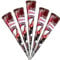 Golecha 100% Natural Henna Paste Cones (Red-Brown) Pack of 6 (25g each)