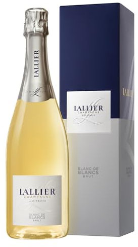 Lallier Blanc de Blancs - Champagner Brut - Champagner aus reinem Chardonnay, trocken - Lallier Expert Line - 1 x 0,75 l