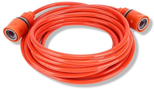 Septpenta 6 m flexibler Gartenschlauch, 0,3 Zoll Gartenschlauch, flexibler explosionsgeschützter Frostschutz, ohne Knicke, mit Innen- und Außenadapter, für Gartenbewässerung, Bodenreinigung
