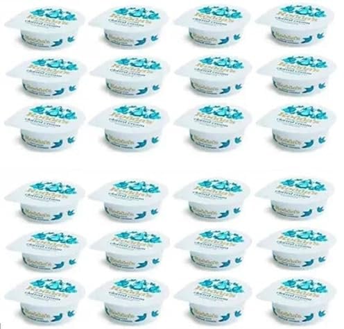 Traditional Cornish Clotted Cream Individual Portion Pots - 24 x 40g, Cream Tea, Afternoon Tea, Catering, Groups, Fund Raising, Birthday Gift, Christmas Treat, Party