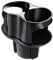 Nuscen Car Cup Holder, 2 In 1 Adjustable Water Bottle Holder, In-car Extender Holder, Fixed Insert, Stable and Easy to Install, Suitable for Water Bottle, Water Cup