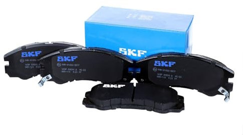 SKF Scheibenbremse Bremsbelag VKBP 80590 A - 4er Set - Position Vorderachse Höhe 77 mm Länge 170 mm Breite 81 mm Dicke 16,3 mm - OE Qualität