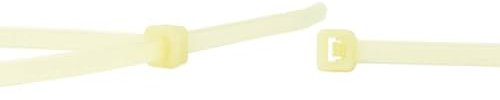 WKK 12092971 12092971 Kabelbinder 160 mm 2.50 mm Natur Hitzestabilisiert, UV-stabilisiert, beständig gegen Öl, beständi