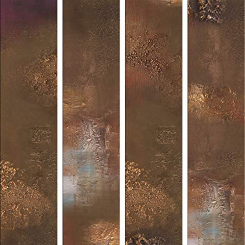 murando PREMIUM PURO Tapete Realistische Tapete ohne Rapport und Versatz 10m Vlies Tapetenrolle Wandtapete modern design Fototapete Textur wie gemalt f-A-0463-j-d