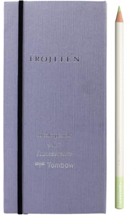 Tombow Farbstift IROJITEN 10er-Set, Mine auf Wachsbasis mit hoher Farbbrillanz, Künstlerfarbstift für professionelle Künstler und Anfänger [CI-RF-10C]