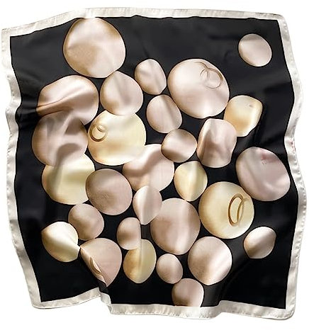 prinfantasy Schals & Tücher für Damen Bandana Halstuch Bikertuch Kopftuch Seidentuch Quadratisch, 070325