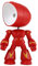 Warmhm Roboter-Tischlampe kinder Kinderzimmer Nachtlampe Batterie Nachtlampe Nachtlicht für Tisch nachtlicht lampe leuchtend kleine Tischlampe Kinderlichter Student Knopfbatterie