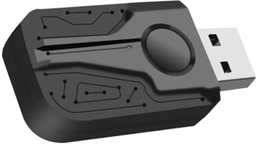 Adaptateur automatique CarPlay Android sans fil pour CarPlay filaire d'usine, Android 11 AI Box, Smart Box compatible Bluetooth WiFi 2.4 + 5G GPS intégré 8 cœurs 4 + 64 go lumière LED TF SIM