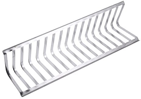 TINEASUR 1 Pc Griglia Per Barbecue Griglia Pieghevole Per Barbecue Parrillas Para Estufa De Gas Grill a Gas Propano Piccola Griglia Supporto Per Metro a Nastro Acciaio Inossidabile Silver