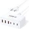 USB Charging Hub, 100W GaN 6-Port USB-C Charging Station, USB Multi Charger, USB-C Wall Charger, Power Strip, Adapter Plug, 3 USB C, 3 USB A Charger