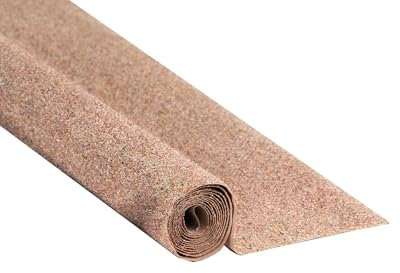 NOCH Schottermatte beige, mit Modellbau Schotter, 100 x 60 cm für die Spurweiten H0, TT, N, Z ideal für Bahnhöfe und Gewerbeflächen