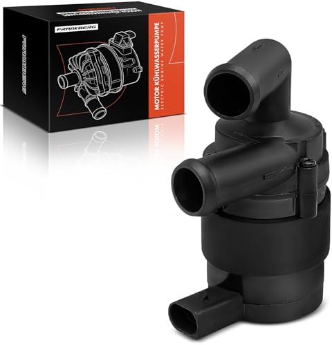 Frankberg Pompa dell'acqua pompa dell'acqua ausiliaria 2 Poli elettrica | 7P0965561C; Compatibile con: C.a.y.e.n.n.e 9PA, T.o.u.a.r.e.g 7P5 7P6, A.m.a.r.o.k 2HA 2HB AGD S1B S6B S7A S7B