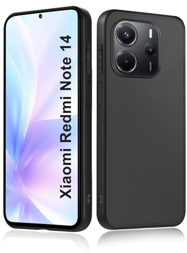 Simply Speakers Handyhülle für Xiaomi Redmi Note 14 5G Hülle, Anti-Schock Handyhülle, Antikratzer, Anti-Rutsch Schutzhülle, Unterstützt kabelloses Laden, Anti-Fingerabdruck Case