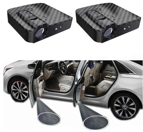 GNTHERF 2 Pcs Car Door Projector Lights,for Nissan Qashqai J12 J11 J10 J11 J12 +2 2006-2023 2024 2025 Welcome Courtesy Ghost Shadow Lamp Car Step Welcome Light Fit for All Models